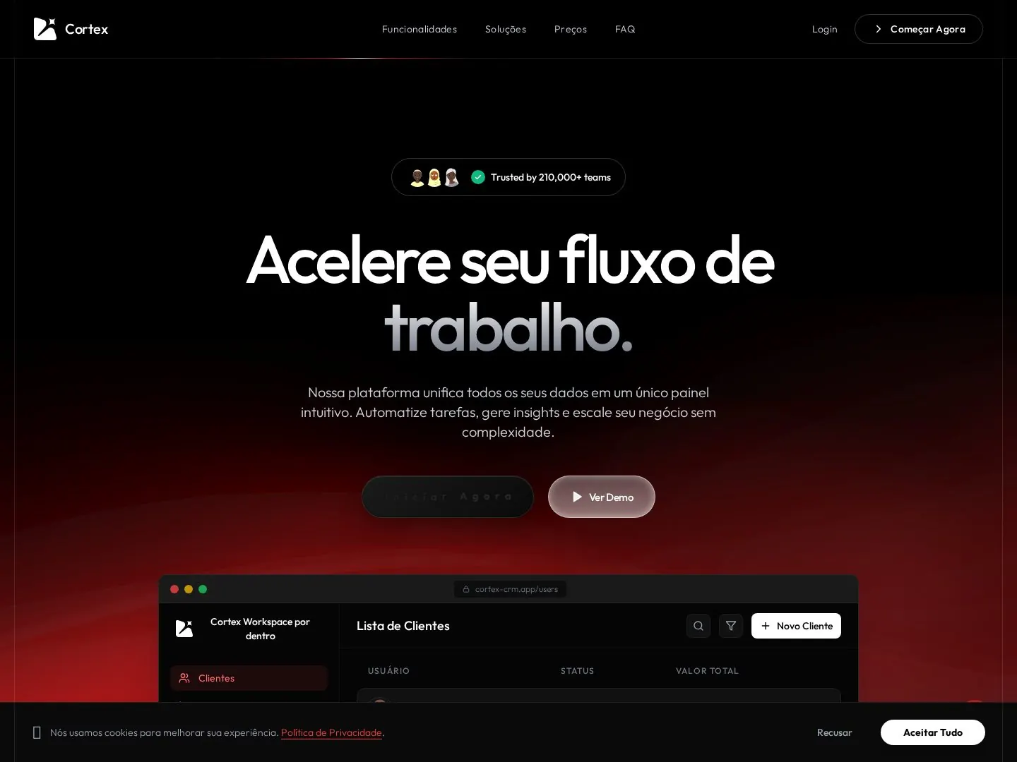 Fluxo Cortex